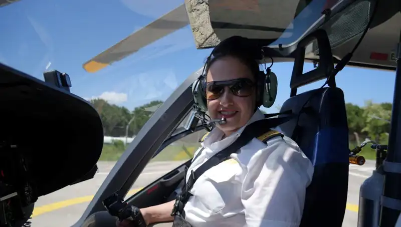 Türkiye’nin İlk Kadın Ambulans Helikopter Pilotundan Cesur Hikaye
