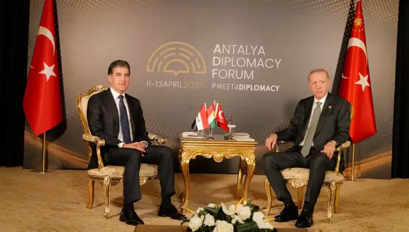 Barzani, Erdoğan ile Görüşme Hakkında Bilgileri Paylaştı