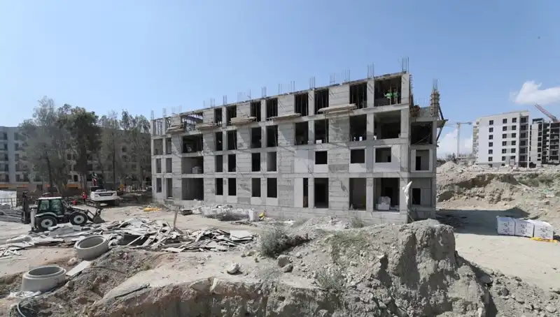 Defne’de Jandarma Hizmet Binaları İnşaatında Hız Kesilmiyor