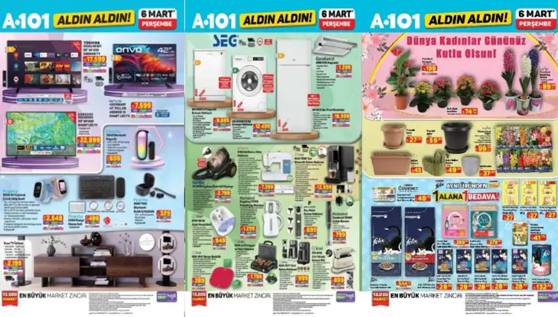 A101 6 Mart Aktüel Ürünleri: Elektrikli Süpürge ve Daha Fazlası