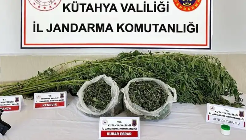 Kütahya’da Uyuşturucu Operasyonu: Ele Geçirilen Maddeler ve Gözaltı Süreci