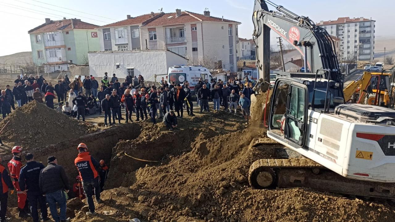 Ankara'da İnşaatta Göçük: 2 İşçi Can Verdi