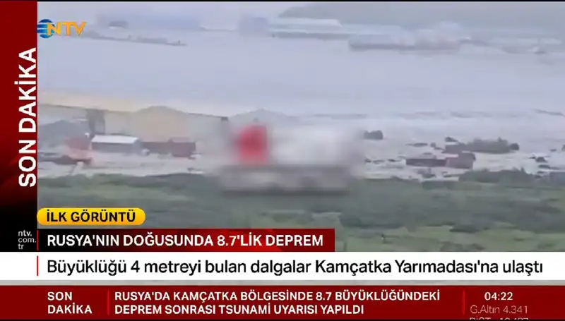 Kamçatka Kıyılarında İlk Tsunami Dalgaları: Uzmanlar Ne Diyor?