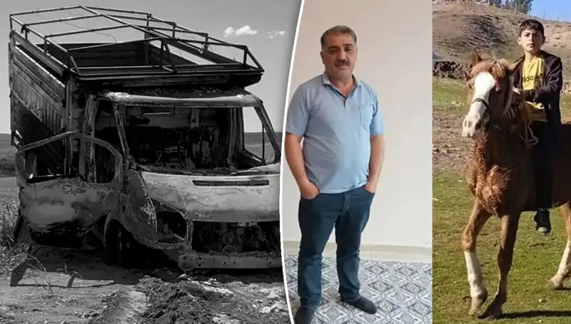Diyarbakır'da Vahşice Katledilen Baba ve Oğul, Birlikte Gözyaşlarıyla Uğurlandı