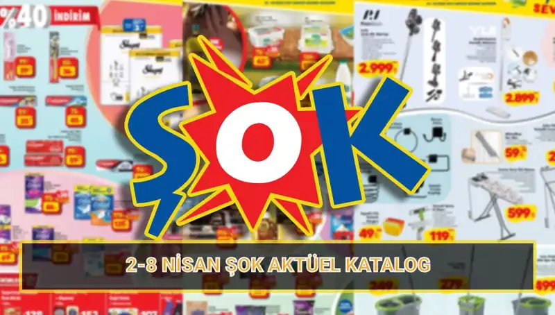 ŞOK 2-8 Nisan Kataloğu ile Evinizi Baştan Yaratın!