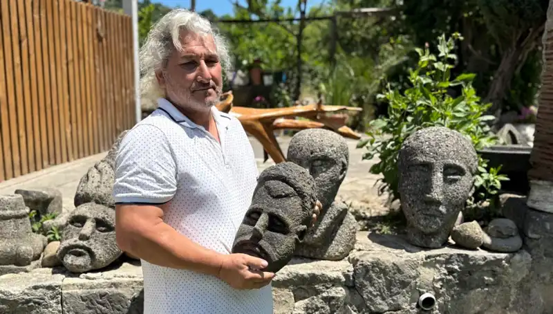 3 Gün İçinde Yapılan Eserler, Görenleri Büyülüyor: Tarihi Zannediyorlar