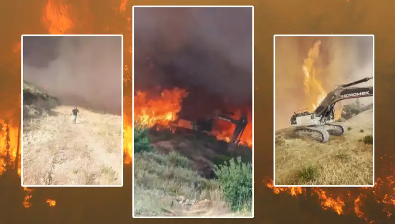 Alevler İçinde Kalan Genç: "Etim Eriyormuş Gibi Yandım!"
