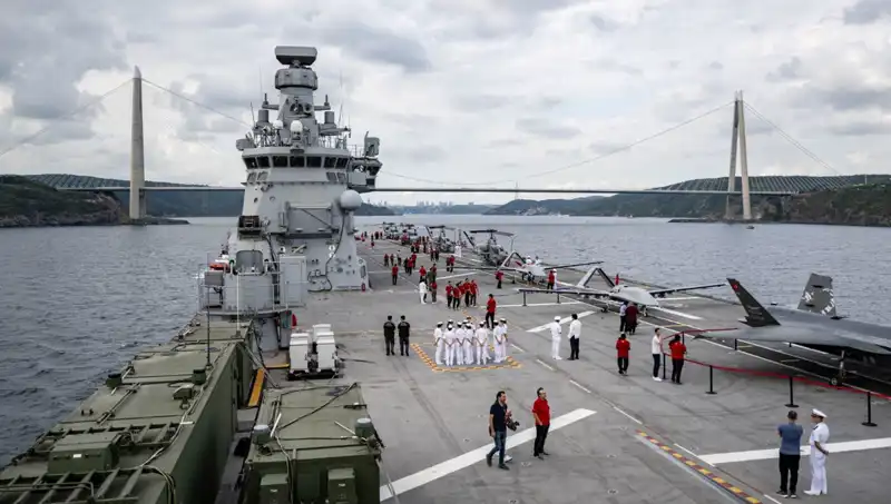 TCG Anadolu, Sarayburnu'ndan Yola Çıktı: Yeni Misyonu Nedir?