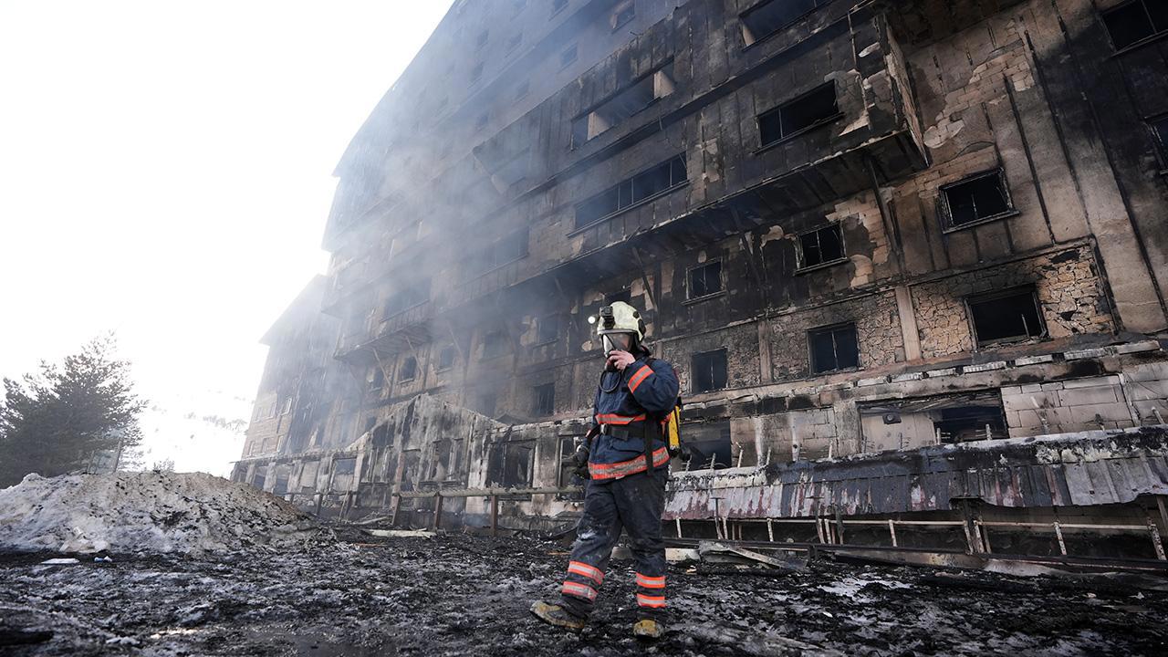 Kartalkaya'daki otel yangınıyla ilgili itfaiye raporu tamamlandı