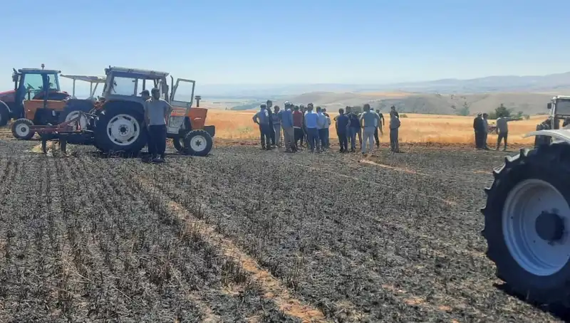 Yozgat'ta 100 Dönüm Arazi Kül Oldu: Tarımda Büyük Kayıp!
