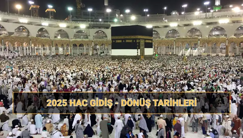 2025 Hac Yolculuğu: Tarihler ve Fiyatlar Hakkında Bilmeniz Gerekenler